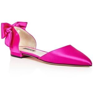 SJP by Sarah Jessica Parker  Awaken Satin Flats in Focaccia Size 7.5